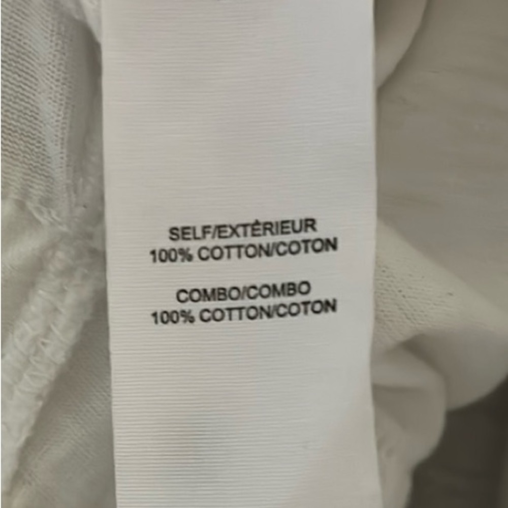 Derek Lam 10 Crosby white T-shirt dress, women’s size Large. 100% cotton. - Picture 11 of 11